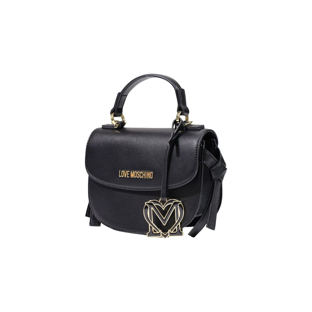 Love Moschino Black Polyethylene Handbag Love Moschino