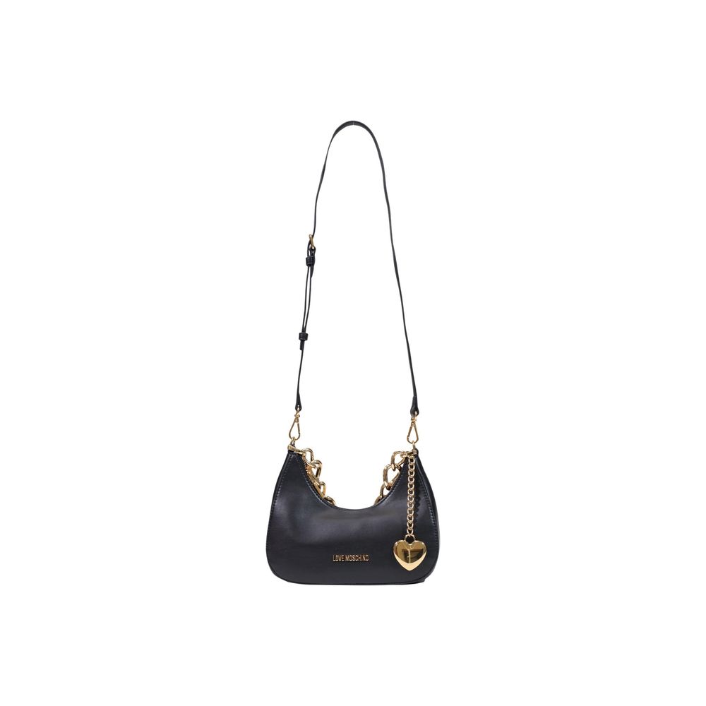 Love Moschino Black Polyester Handbag Love Moschino
