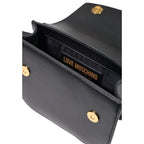 Love Moschino Black Polyester Handbag Love Moschino