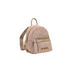 Love Moschino Beige Polyester Backpack Love Moschino