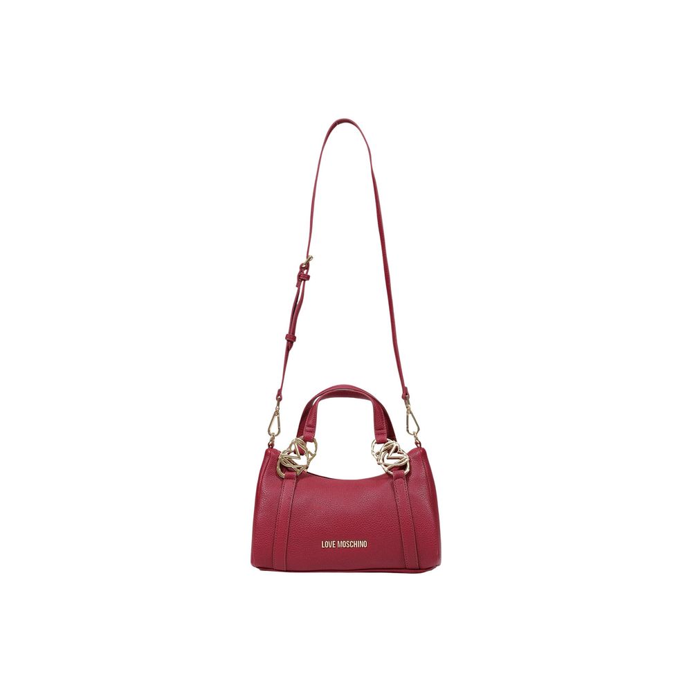 Love Moschino Purple Polyethylene Handbag Love Moschino