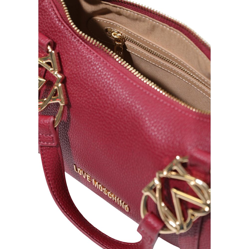 Love Moschino Purple Polyethylene Handbag Love Moschino
