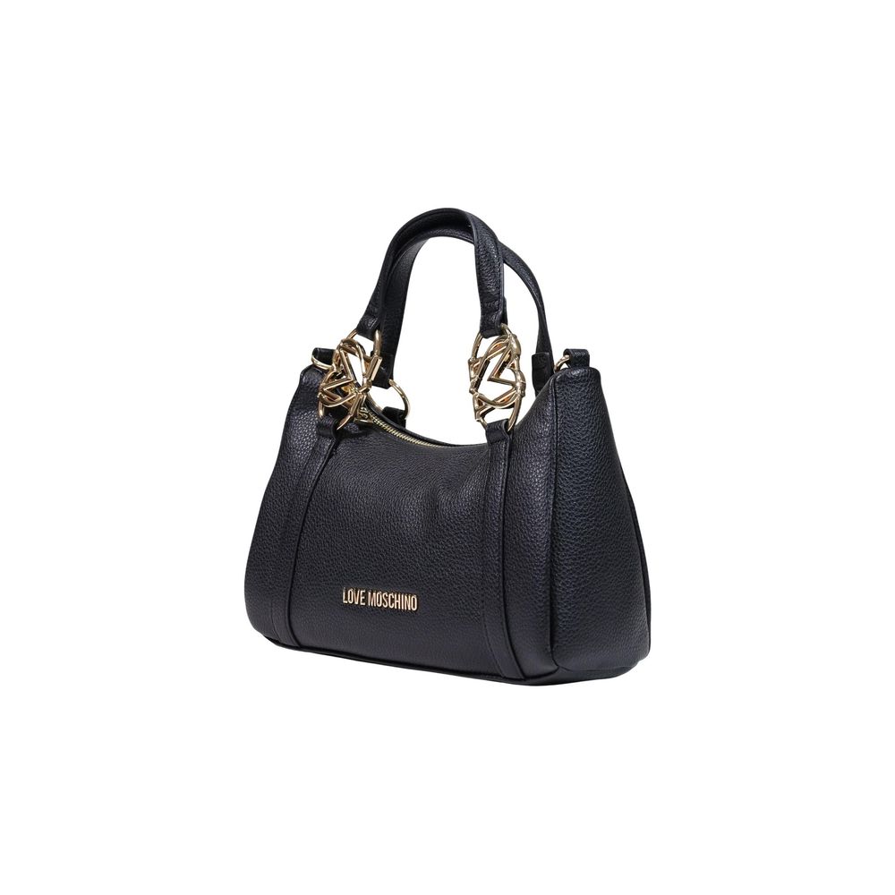 Love Moschino Black Polyethylene Handbag Love Moschino