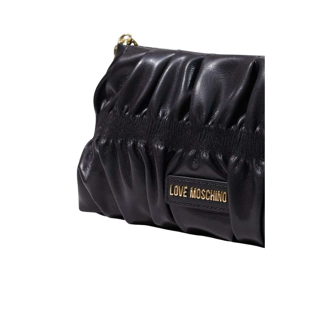 Love Moschino Black Polyethylene Handbag Love Moschino