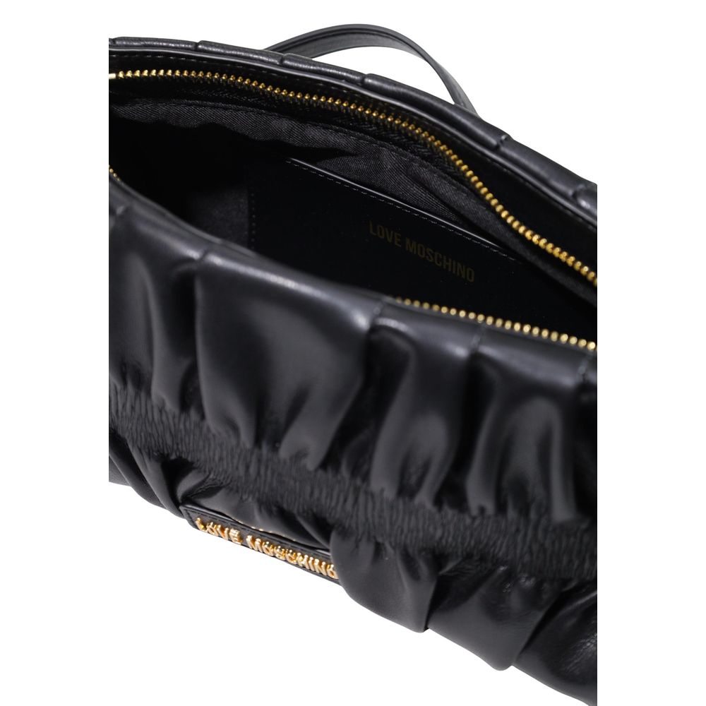 Love Moschino Black Polyethylene Handbag Love Moschino