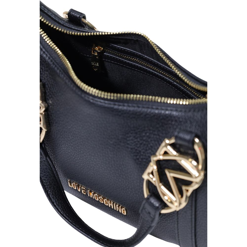 Love Moschino Black Polyethylene Handbag Love Moschino