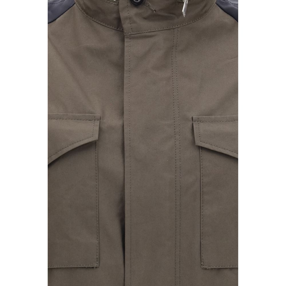Sacai Bicolor Cotton Shell Jacket Sacai
