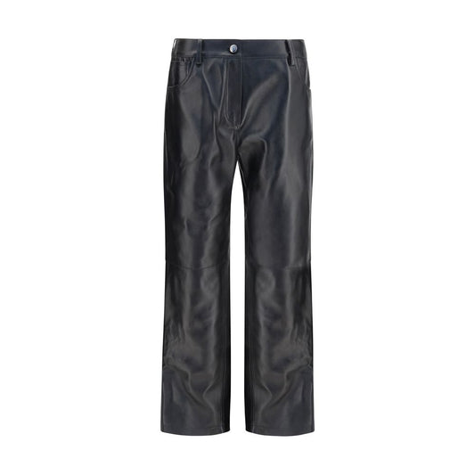 Magda Butrym Black Leather Pants Magda Butrym