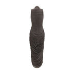 Magda Butrym Gray Copper Cocktail Dress Magda Butrym