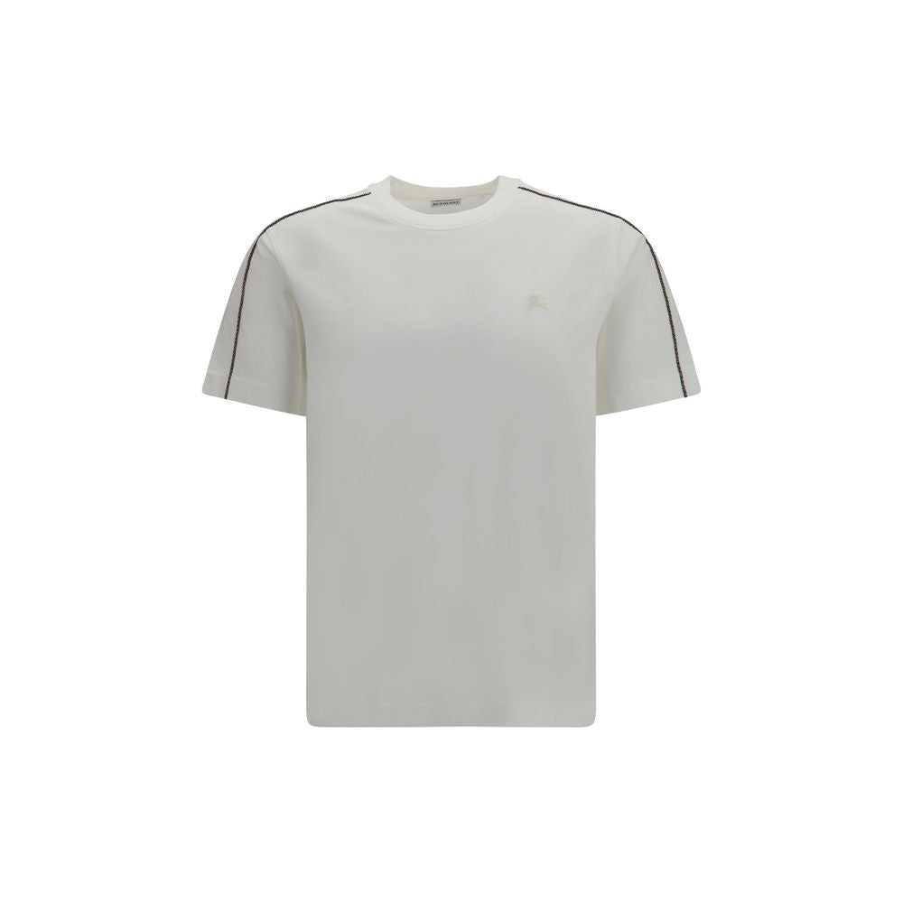 Burberry White Cotton T-Shirt Burberry