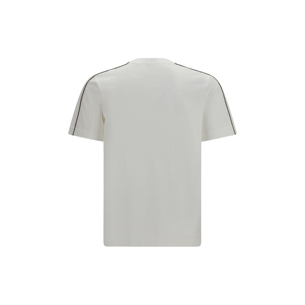 Burberry White Cotton T-Shirt Burberry