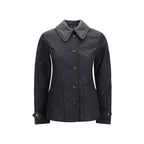 Burberry Black Polyamide Full-Length Jacket Burberry