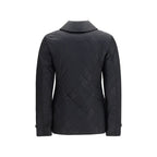 Burberry Black Polyamide Full-Length Jacket Burberry