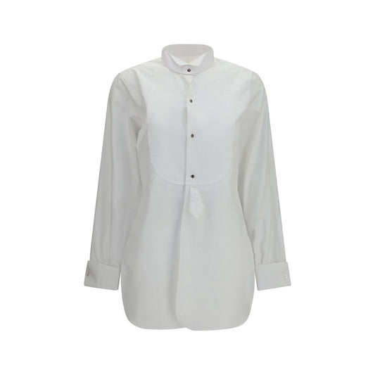 Maison Margiela White Cotton Dress Shirt