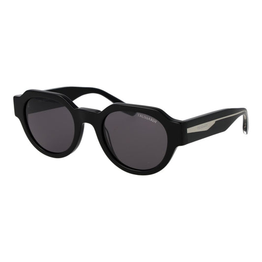 Trussardi Black Acetate Sunglasses Trussardi