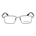 Trussardi Gray Stainless Steel Glasses Frames