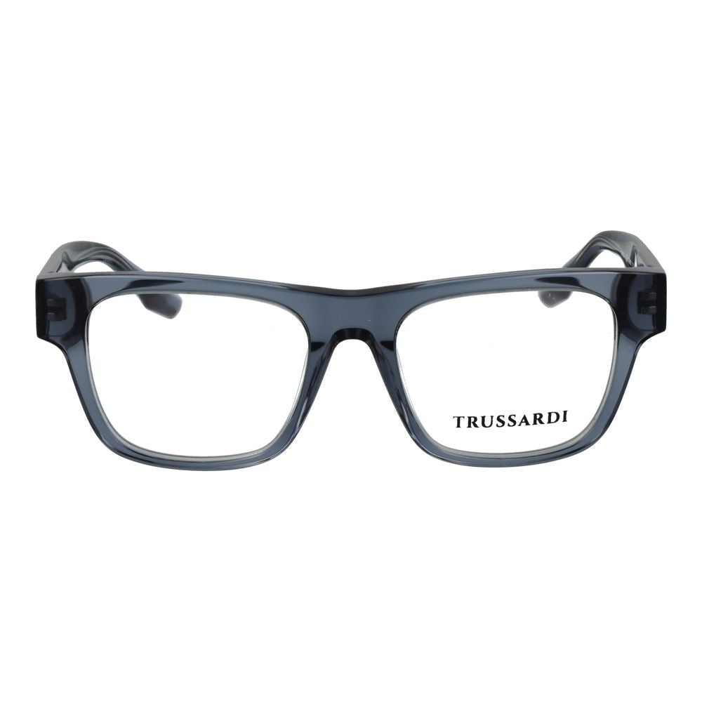 Trussardi Gray Acetate Glasses Frames