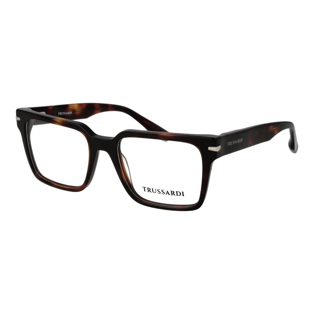 Trussardi Brown Acetate Glasses Frames