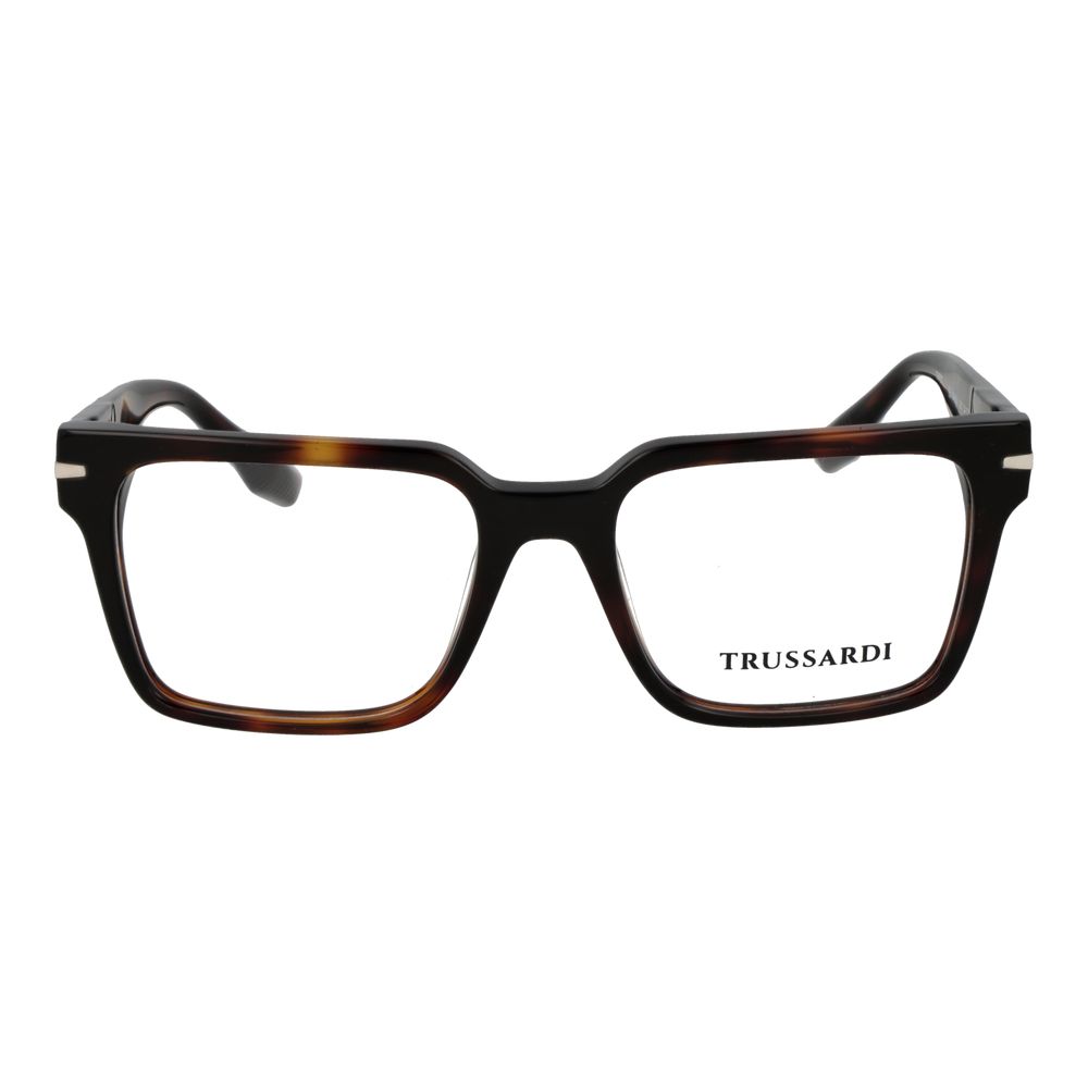 Trussardi Brown Acetate Glasses Frames