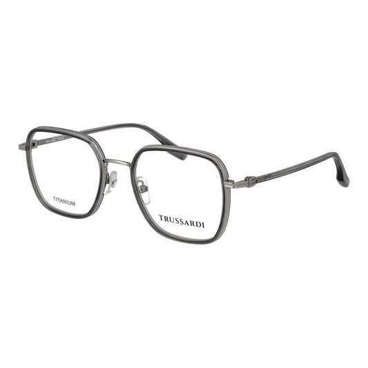 Trussardi Gray Titanium Glasses Frames