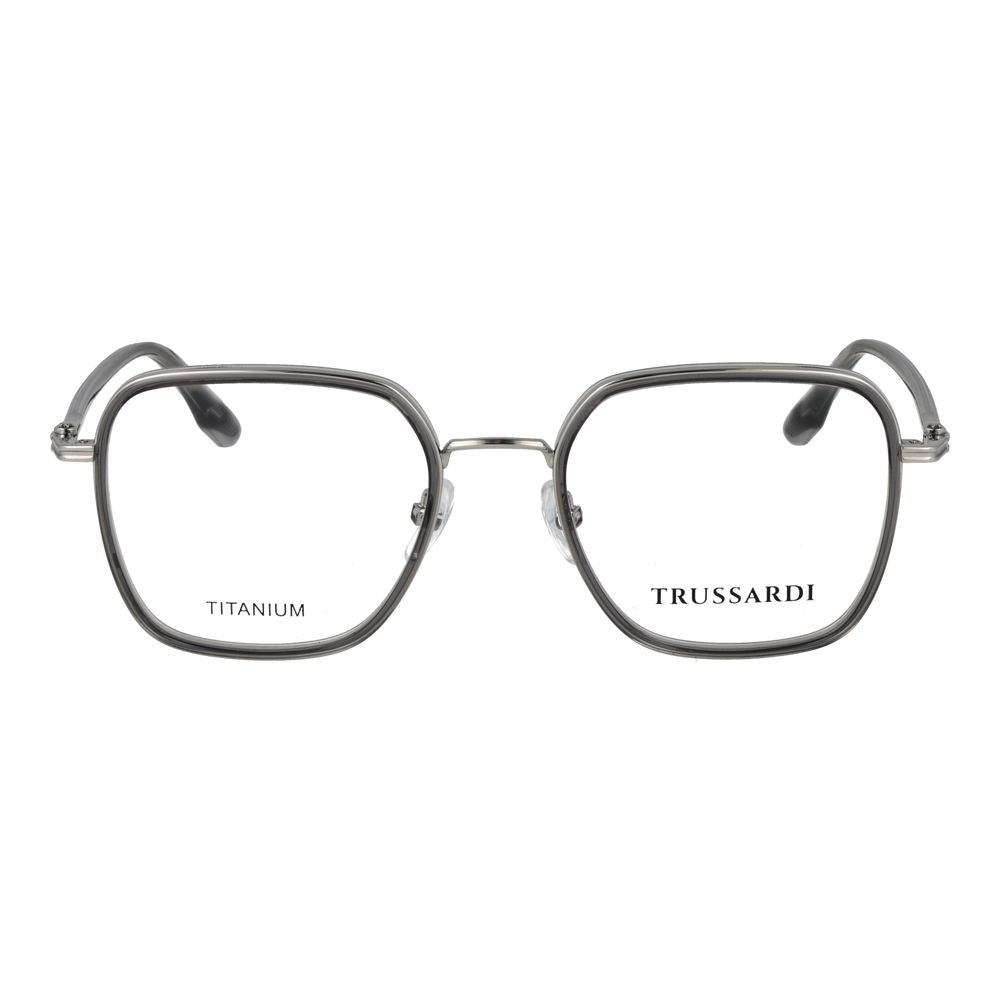 Trussardi Gray Titanium Glasses Frames