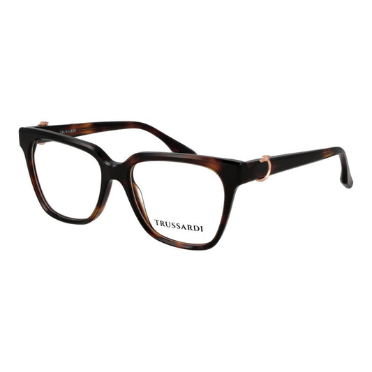 Trussardi Brown Acetate Glasses Frames