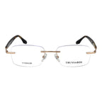 Trussardi Gold Stainless Steel Glasses Frames
