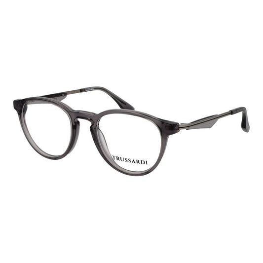 Trussardi Gray Acetate Glasses Frames