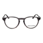 Trussardi Gray Acetate Glasses Frames