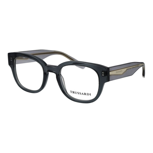 Trussardi Gray Acetate Glasses Frames