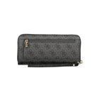 Guess Jeans Black Polyurethane Womens Wallet