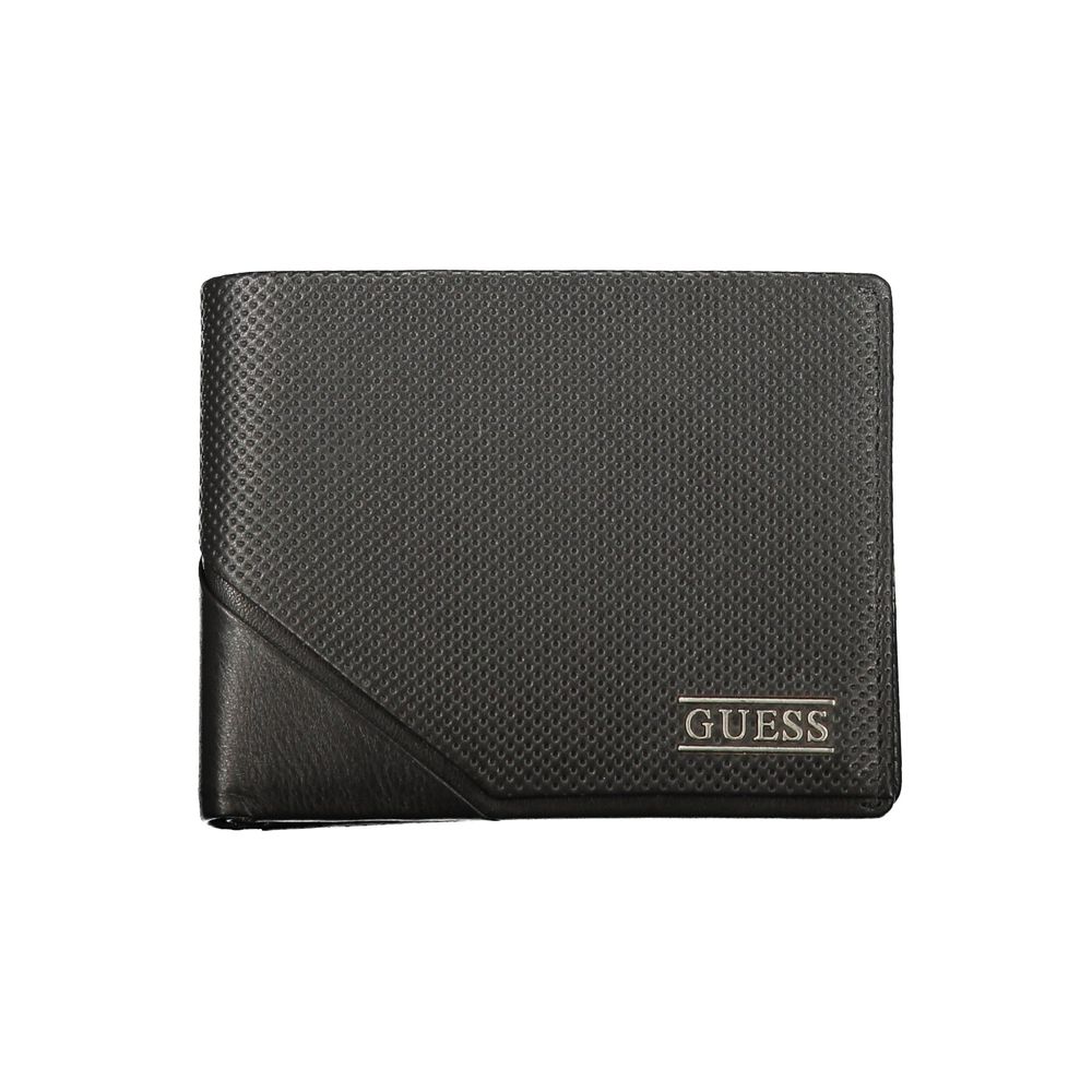 Guess Jeans Black Leather Wallet