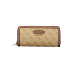 Guess Jeans Beige Polyethylene Wallet