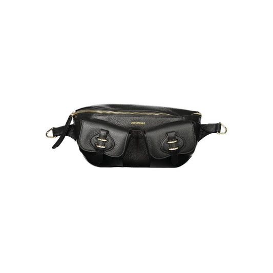 Coccinelle Black Leather Handbag