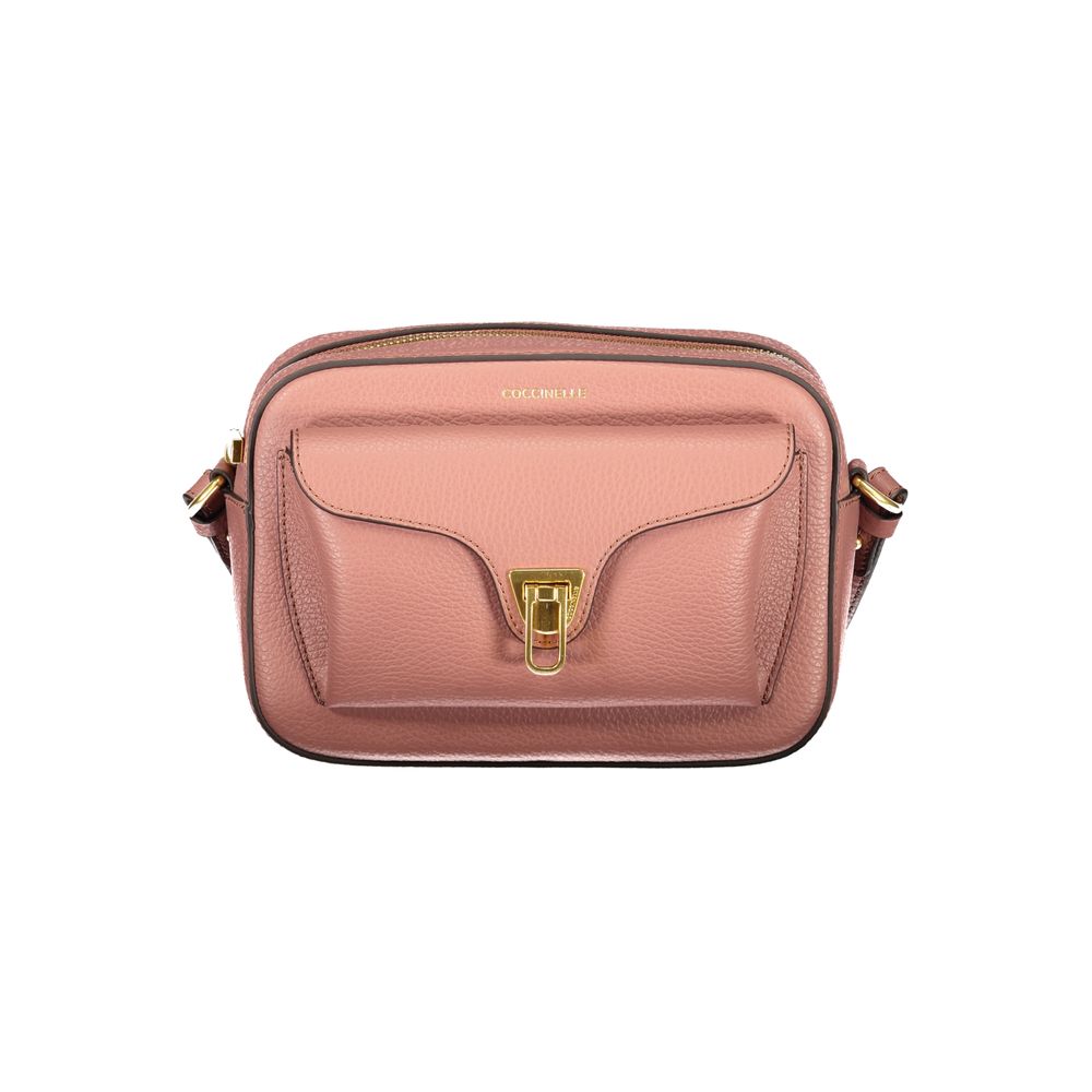 Coccinelle Pink Leather Women's Bag Coccinelle