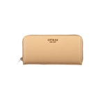 Guess Jeans Beige Polyethylene Wallet
