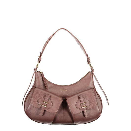 Coccinelle Brown Leather Handbag