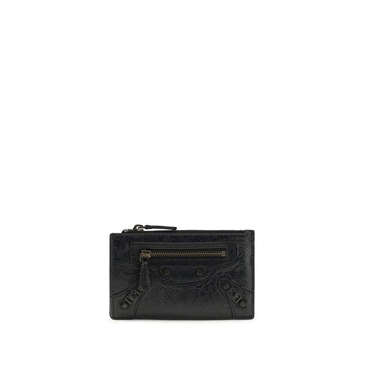 Balenciaga Black Lamb Ovis Aries Aries Wallet Balenciaga