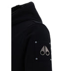 Moose Knuckles Black Polyester Hoodie Moose Knuckles