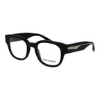 Trussardi Black Acetate Glasses Frames Trussardi