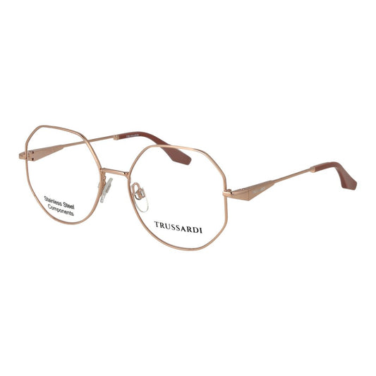 Trussardi Rose Gold Stainless Steel Glasses Frames Trussardi