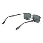 Trussardi Gray Titanium Glasses Frames Trussardi
