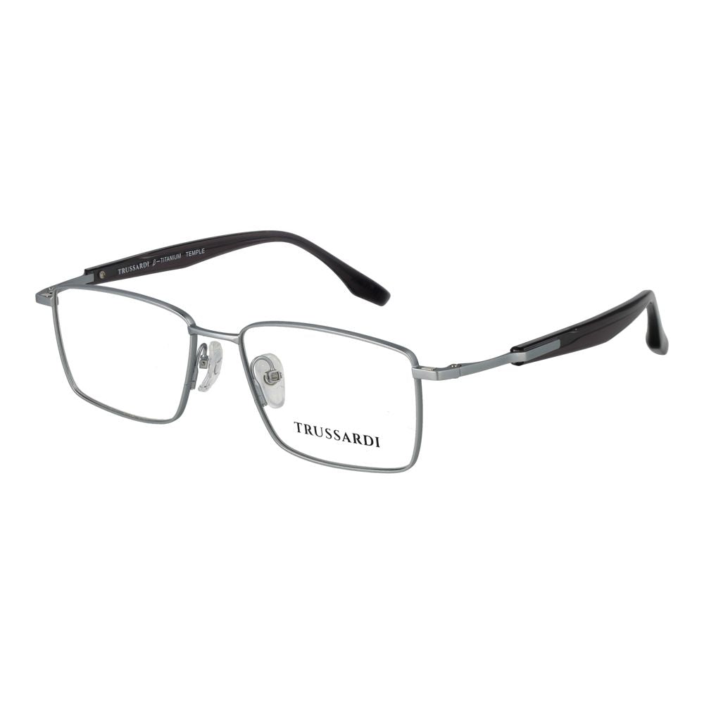 Trussardi Silver Titanium Glasses Frames