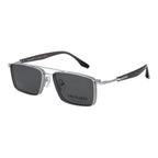 Trussardi Silver Titanium Glasses Frames
