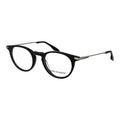 Trussardi Black Acetate Glasses Frames