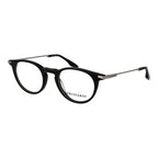 Trussardi Black Acetate Glasses Frames