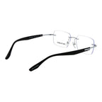 Trussardi Silver Stainless Steel Glasses Frames