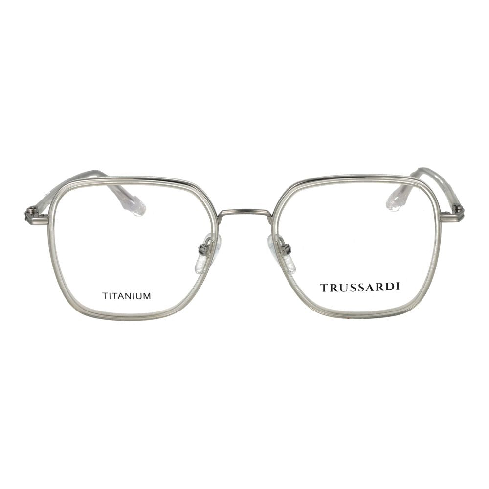 Trussardi Gray Titanium Glasses Frames