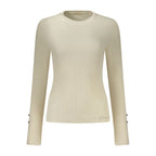 Guess Jeans Bianco Viscose Women Sweater