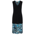 Trussardi Blue Silk Women Dress